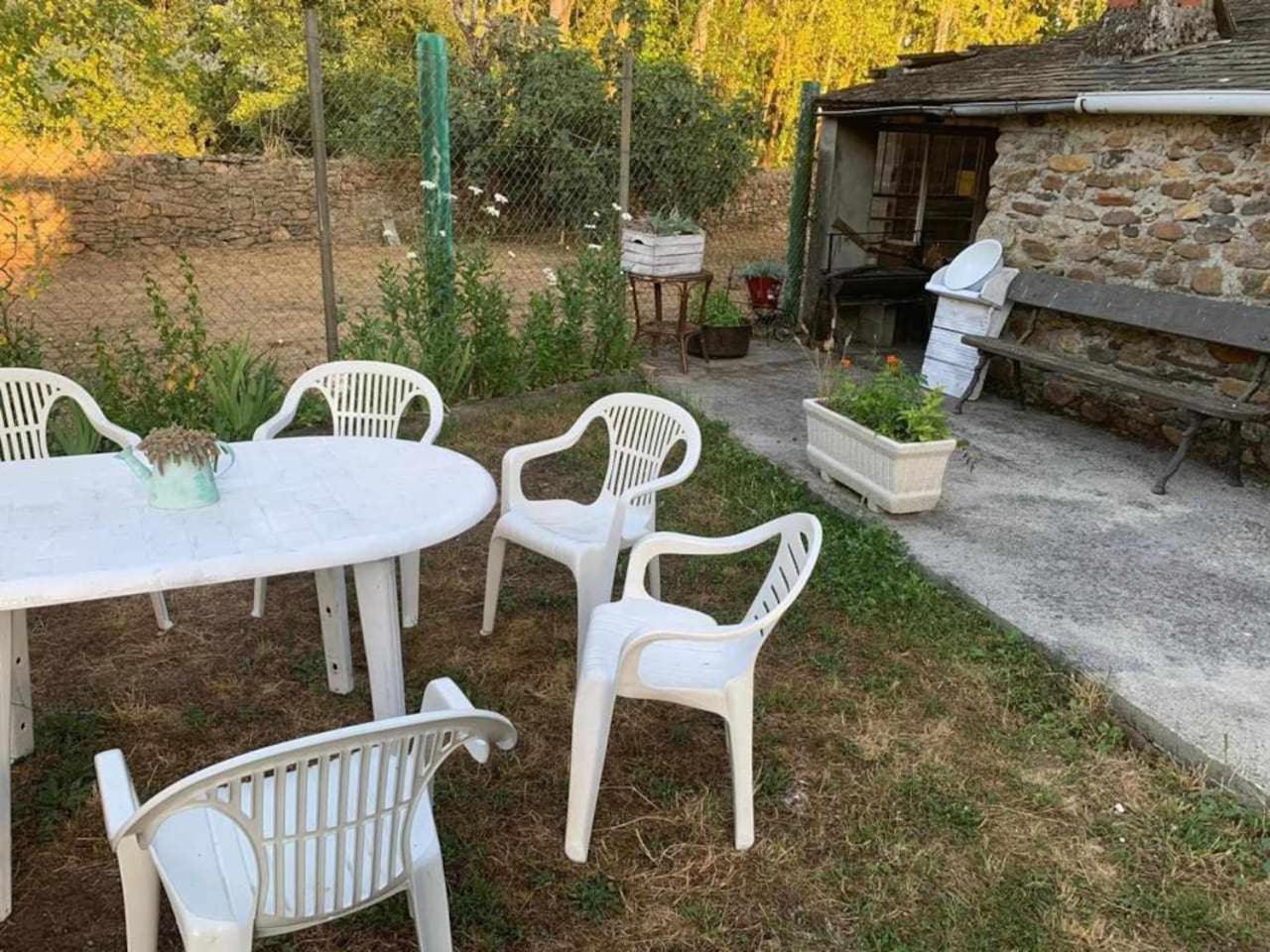 Casa Do Hiebra Alojamiento Rural Ribeira Sacra Castroncelos Bagian luar foto
