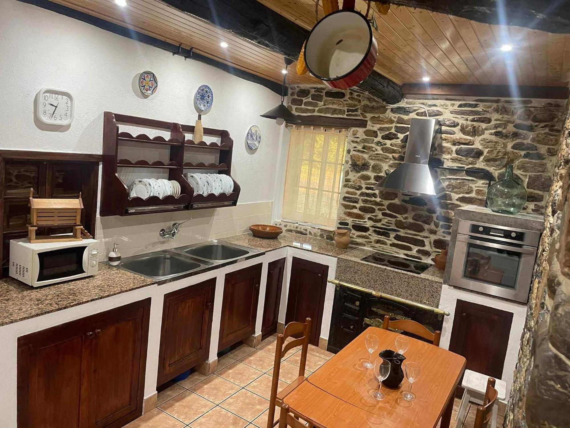 Casa Do Hiebra Alojamiento Rural Ribeira Sacra Castroncelos Bagian luar foto